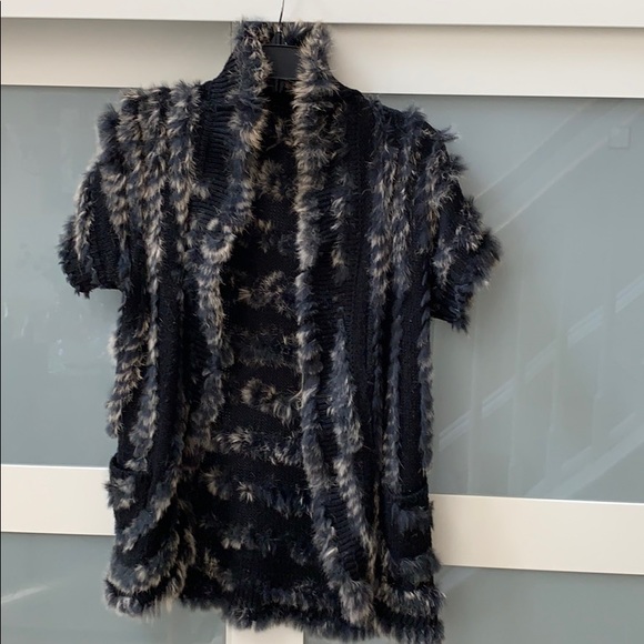 Dolce Cabo Jackets & Blazers - Rabbit Fur Vest Dolce Cabo